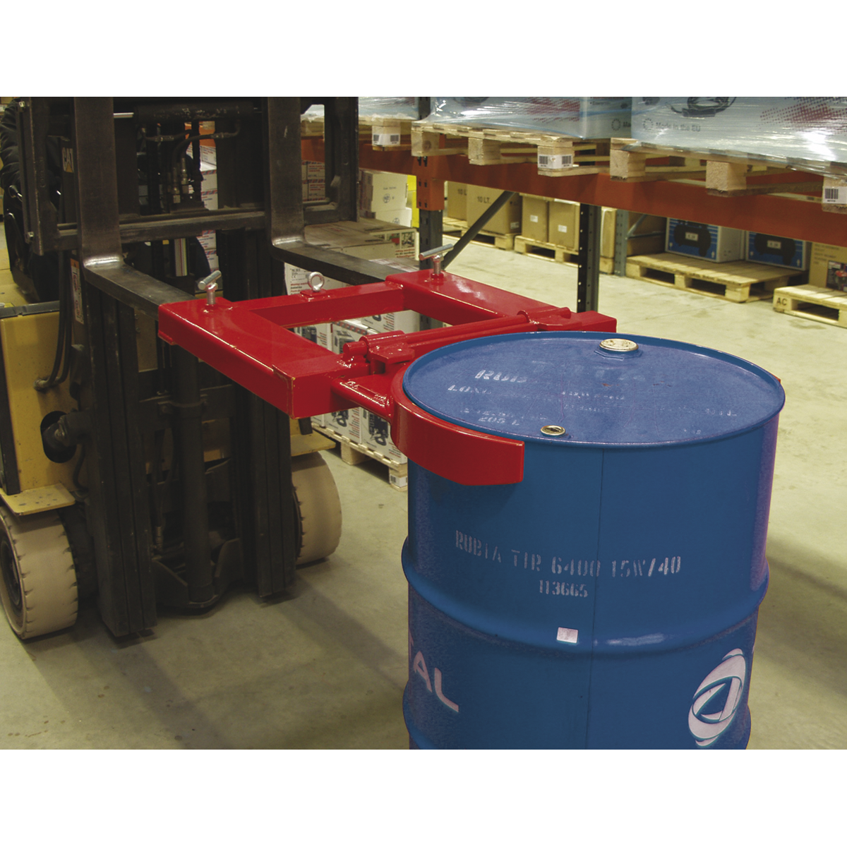 Forklift Drum Clamp 350kg Capacity