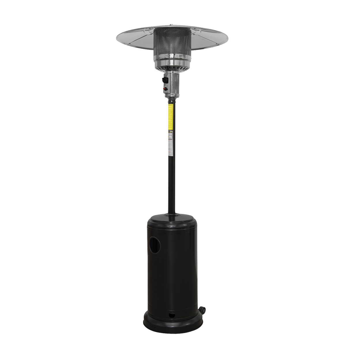 Dellonda Freestanding Gas Patio Heater 13kW, Black (DG1)