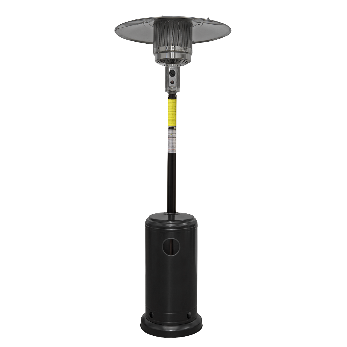 Dellonda Freestanding Gas Patio Heater 13kW, Black (DG1)