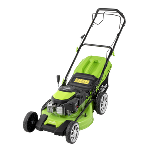 Dellonda Self-Propelled Petrol Lawnmower Grass Cutter with Height Adjustment & Grass Bag 170cc 20"/51cm 4-Stroke Engine