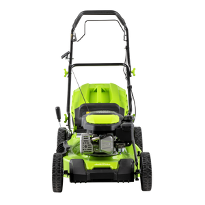 Dellonda Self-Propelled Petrol Lawnmower Grass Cutter with Height Adjustment & Grass Bag 170cc 20"/51cm 4-Stroke Engine