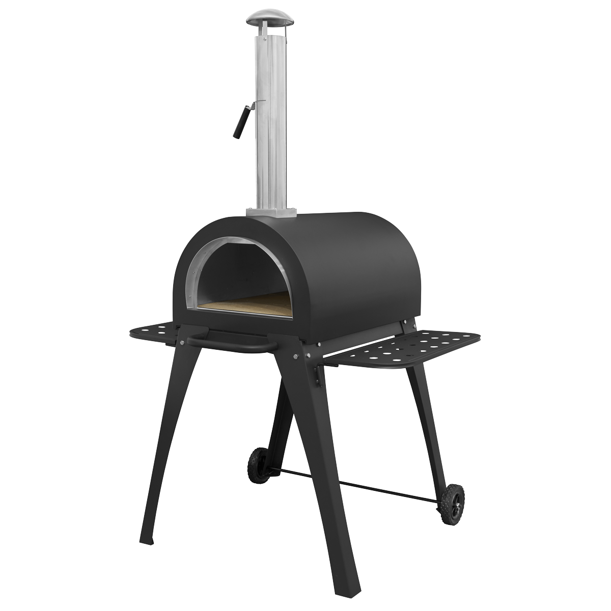 Dellonda Outdoor Wood-Fired Pizza Oven & Smoker