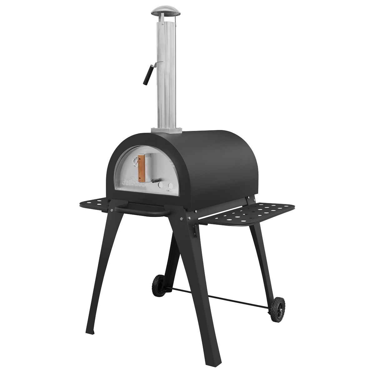 Dellonda Outdoor Wood-Fired Pizza Oven & Smoker