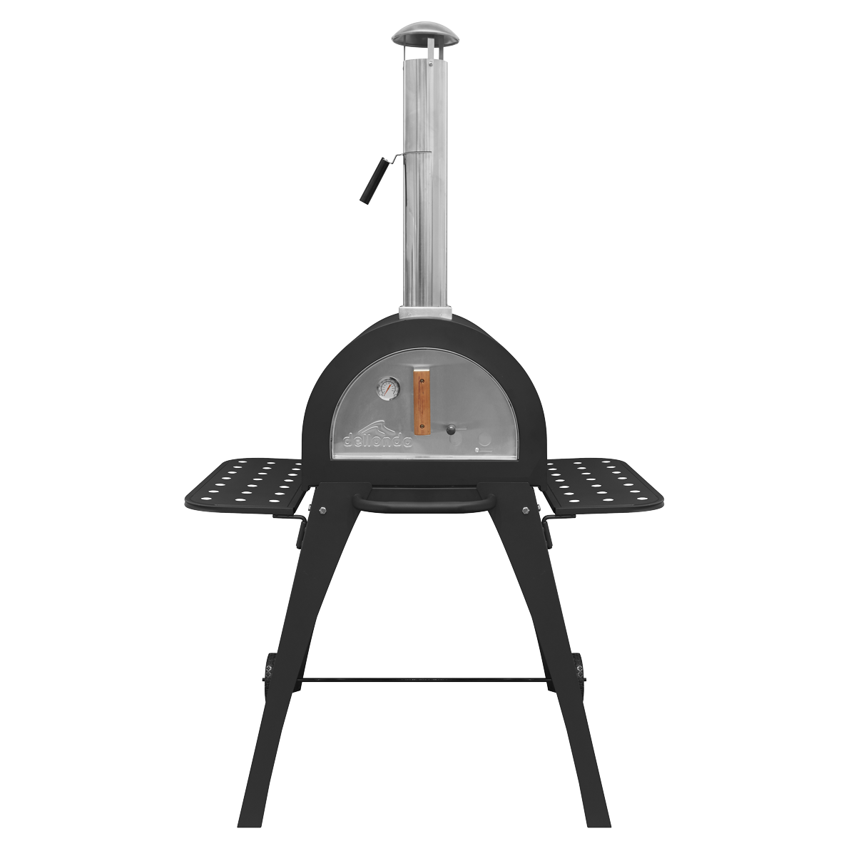 Dellonda Outdoor Wood-Fired Pizza Oven & Smoker