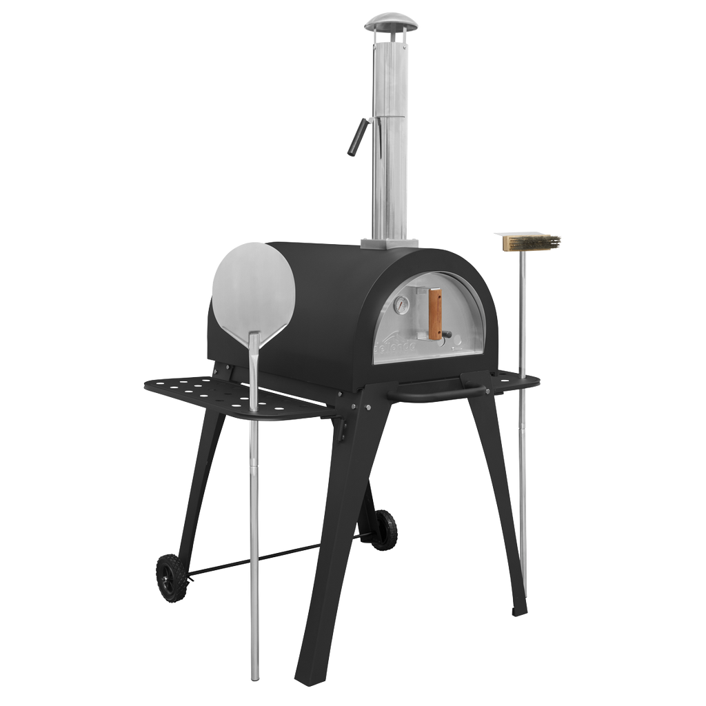 Dellonda Outdoor Wood-Fired Pizza Oven & Smoker