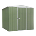 Dellonda Galvanized Steel Storage Shed with Apex Style Roof 230 x 230 x 220cm - Green