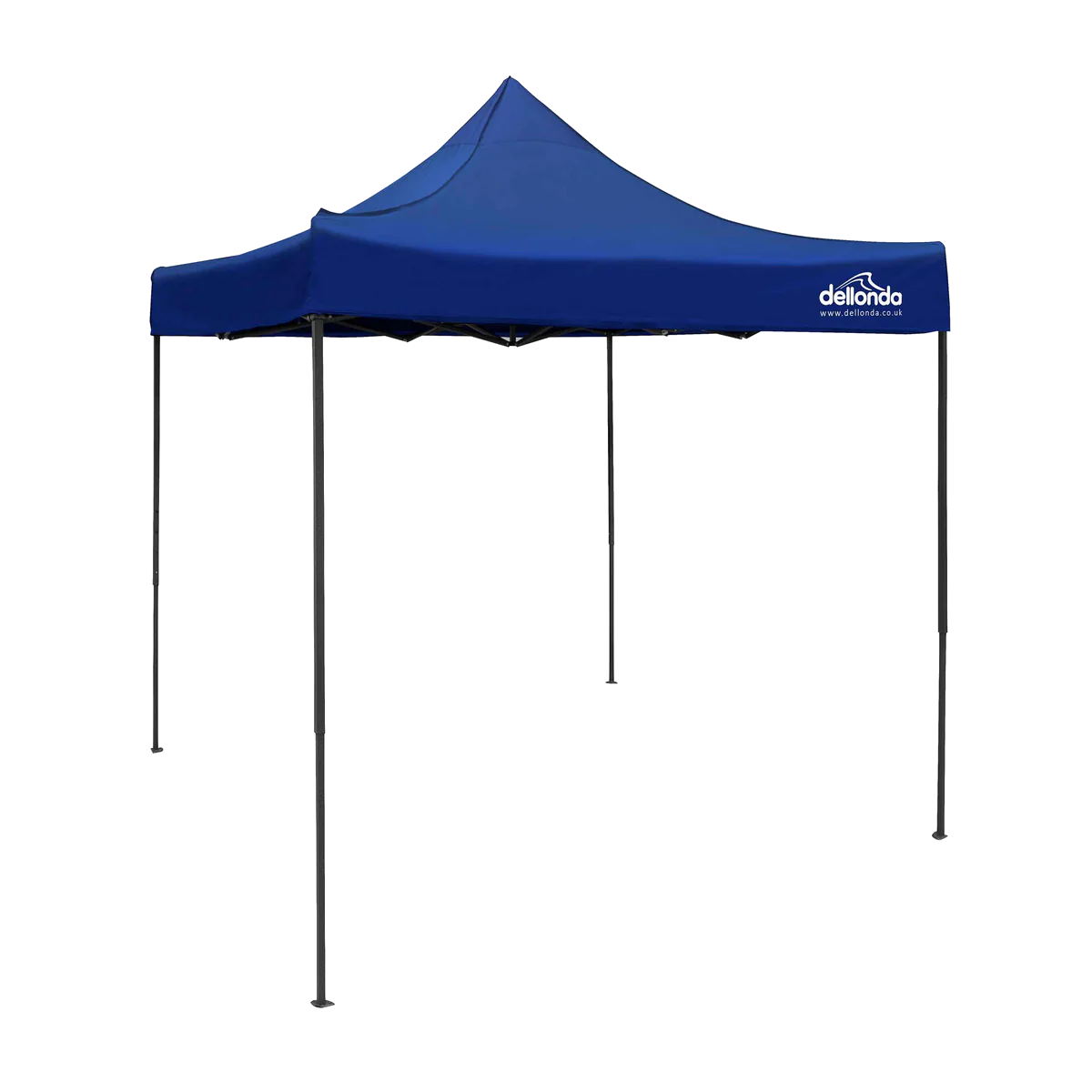 Dellonda Premium Pop-Up Gazebo, Water Resistant, 2x2m, Blue (DG127) (Factory Refurbished A)