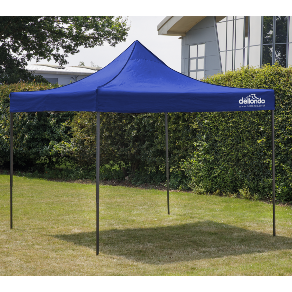 Dellonda Premium Pop-Up Gazebo, Water Resistant, 2x2m, Blue (DG127) (Factory Refurbished A)