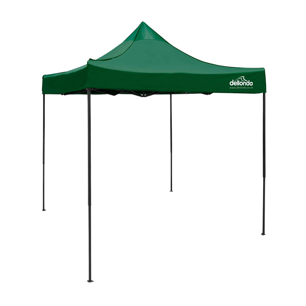Dellonda Premium Pop-Up Gazebo, Water Resistant, 2x2m, Green (DG128)
