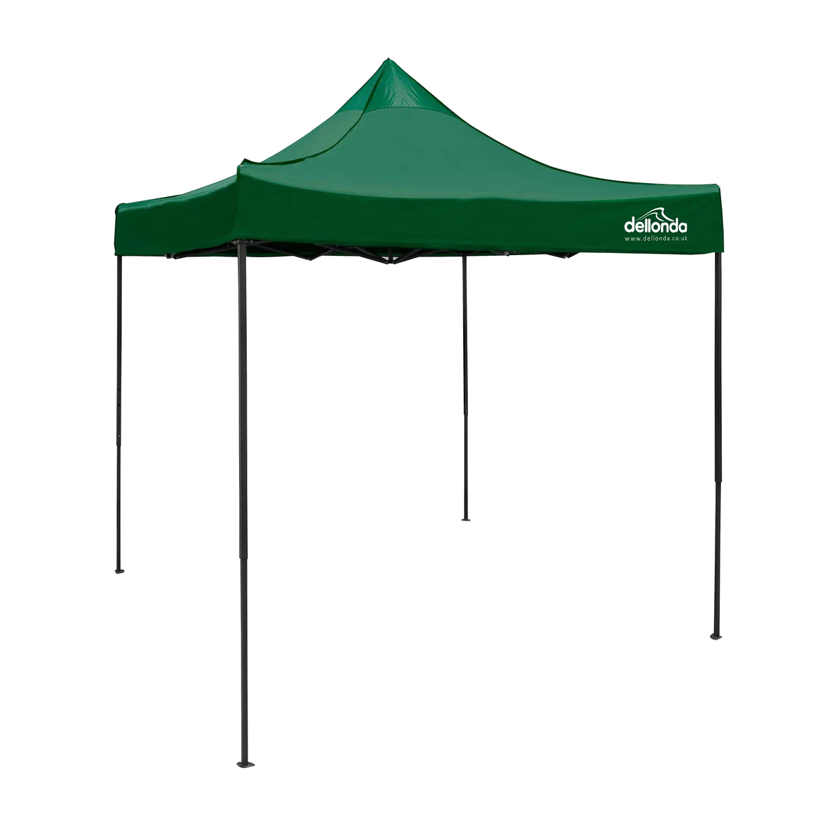 Dellonda Premium Pop-Up Gazebo, Water Resistant, 2x2m, Green (DG128)