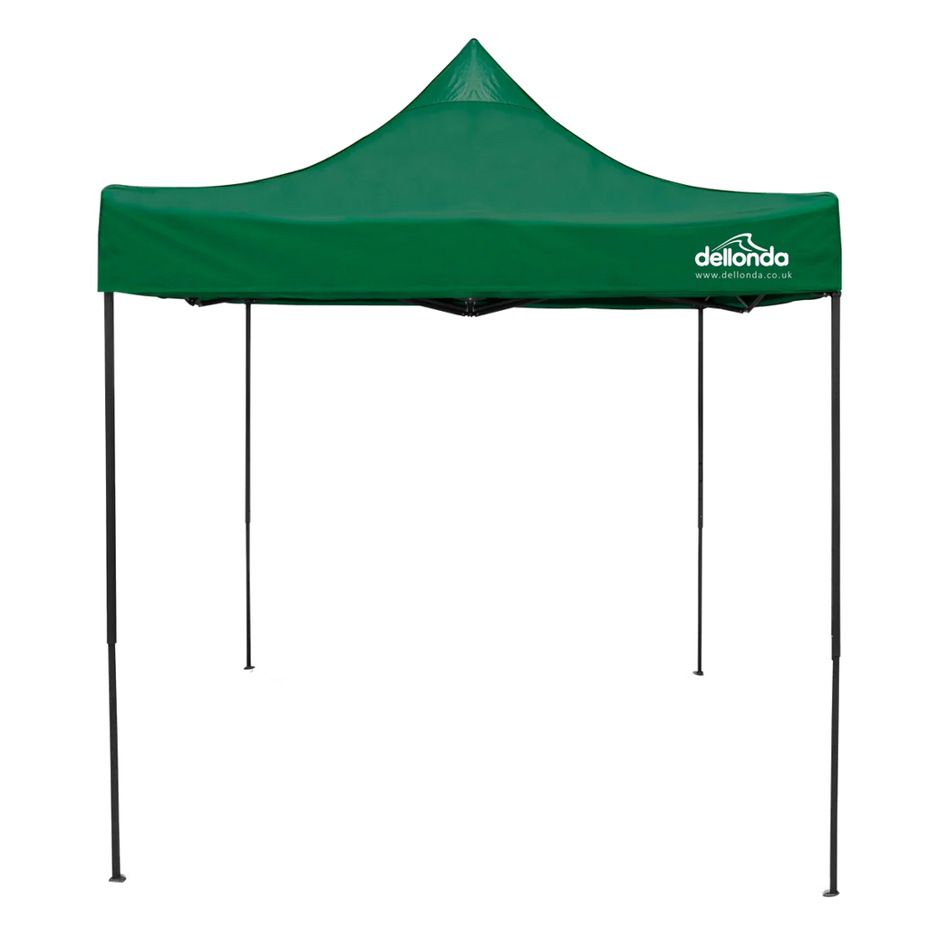 Dellonda Premium Pop-Up Gazebo, Water Resistant, 2x2m, Green (DG128)
