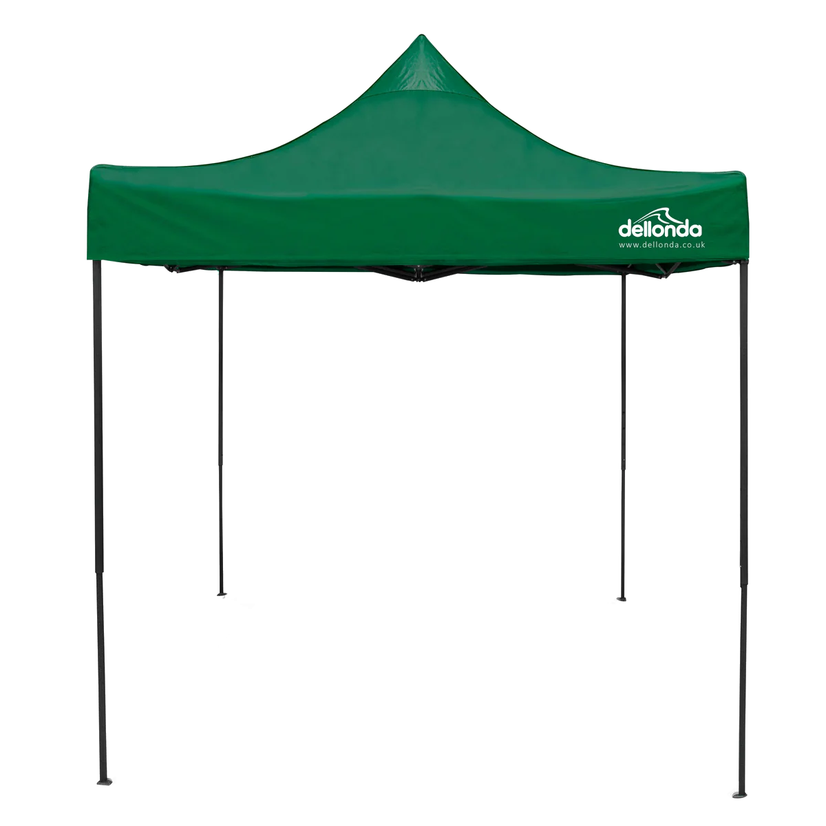 Dellonda Premium Pop-Up Gazebo, Water Resistant, 2x2m, Green (DG128)