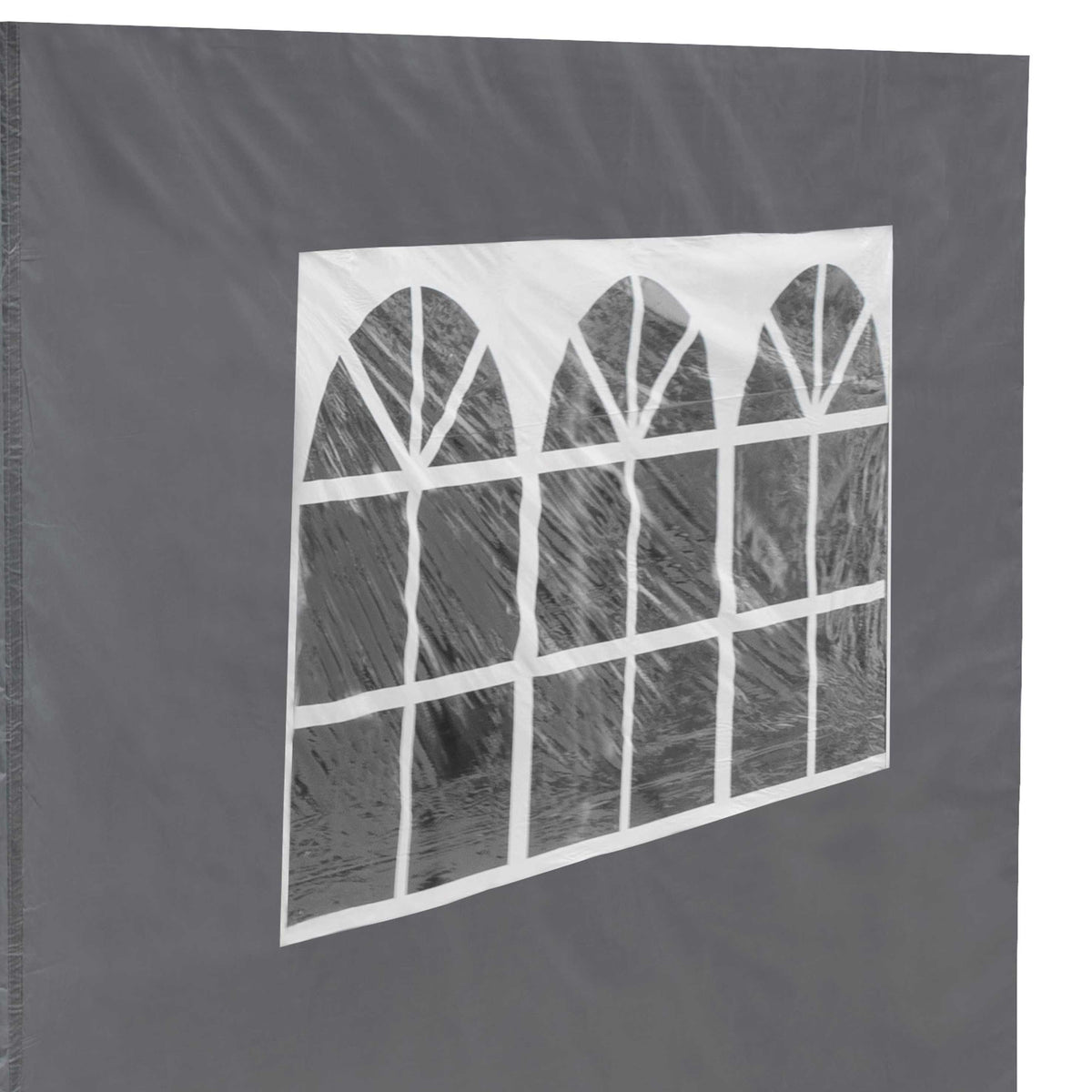 Dellonda Premium Gazebo Side Walls/Doors/Windows, 3x3m, Grey (DG149) (Factory Refurbished A)