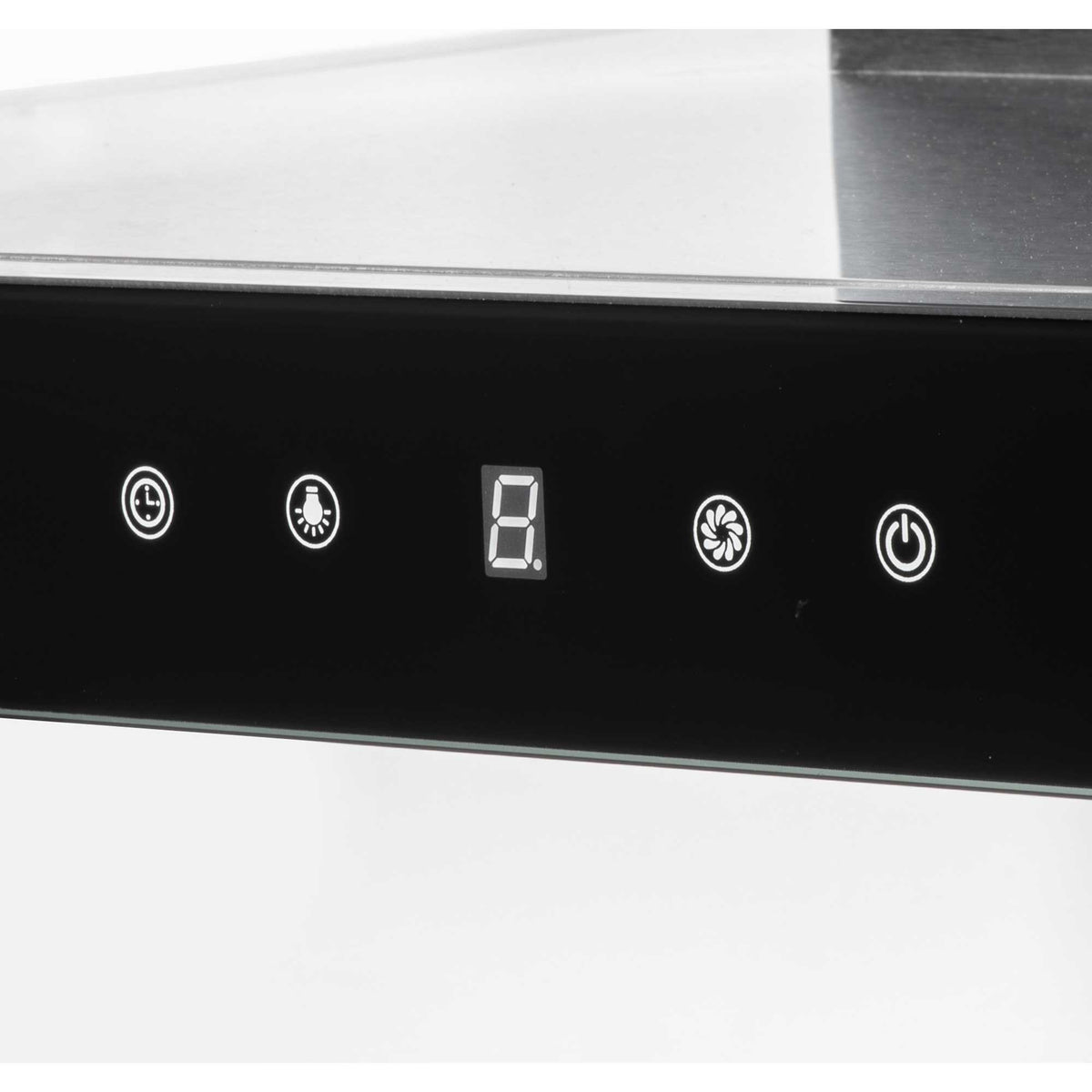Baridi T-Shape Chimney Cooker Hood with Filters 60cm, Stainless Steel (DH130)