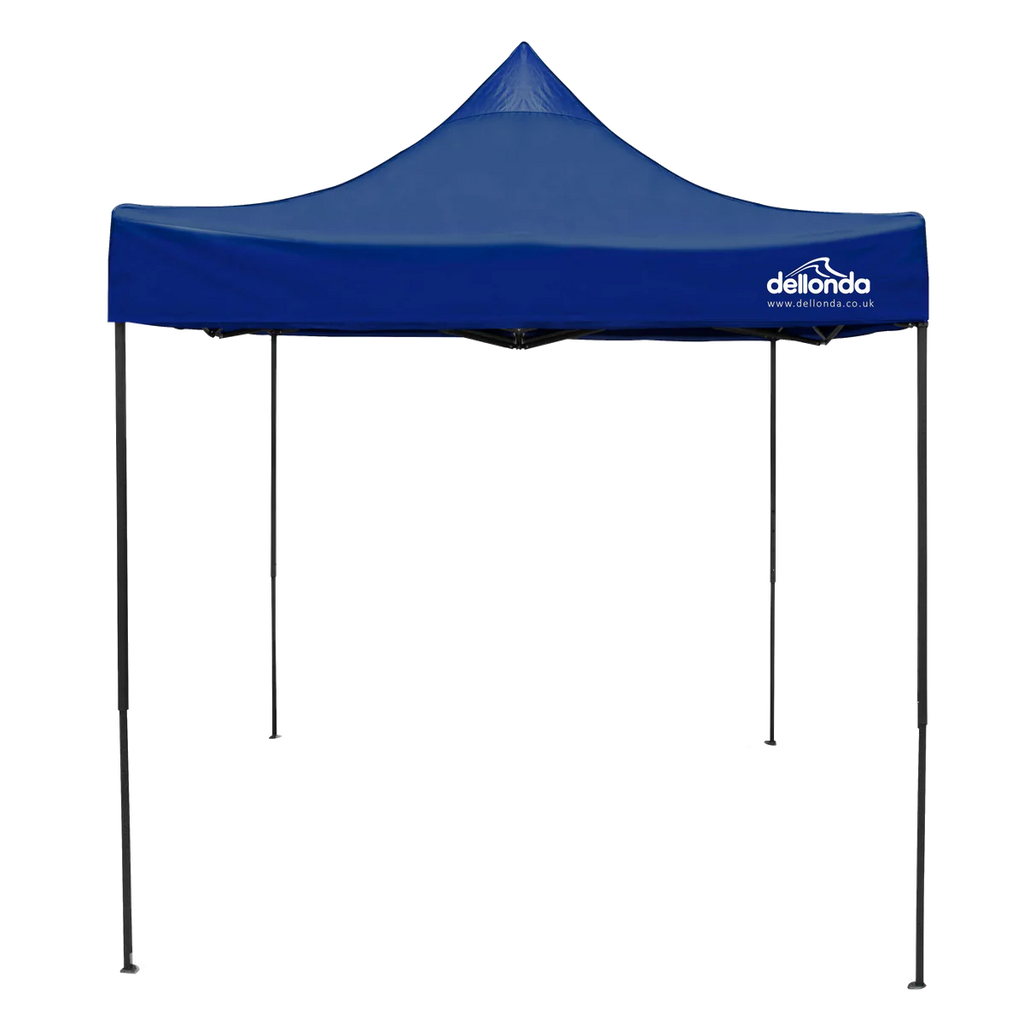 Dellonda Premium Pop-Up Gazebo, Water Resistant, 3x3m, Blue (DG131) (Factory Refurbished B)