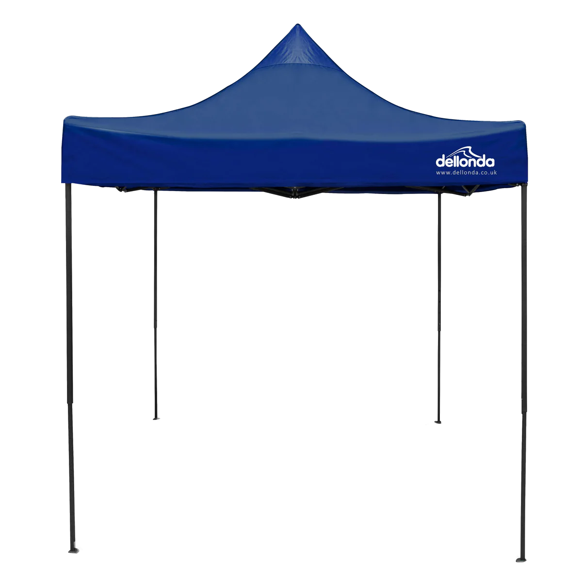 Dellonda Premium Pop-Up Gazebo, Water Resistant, 3x3m, Blue (DG131)