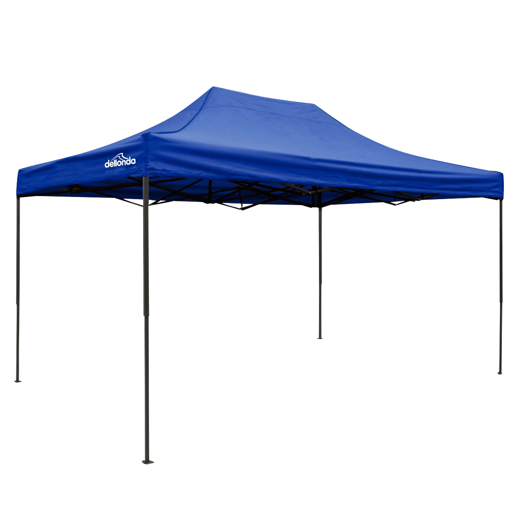 Dellonda Premium Pop-Up Gazebo, Water Resistant, 3x4.5m, Blue (DG135) (Factory Refurbished A)