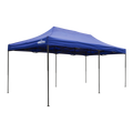 Dellonda Premium Pop-Up Gazebo, Water Resistant, 3x6m, Blue (DG139) (Factory Refurbished A)
