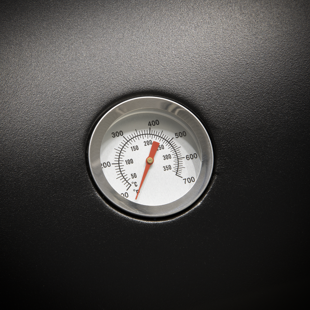 Dellonda 2 Burner Gas BBQ Grill, Piezo Ignition & Thermometer, Black (DG13)