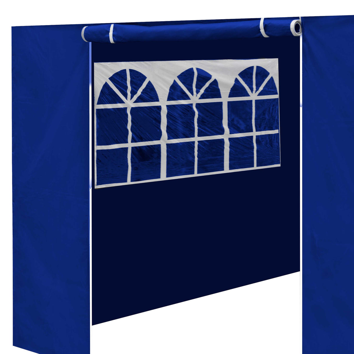 Dellonda Premium Gazebo Side Walls/Doors/Windows, 2x2m, Blue (DG143) (Factory Refurbished A)