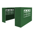 Dellonda Premium Gazebo Side Walls/Doors/Windows, 2x2m, Green (DG144) (Factory Refurbished A)