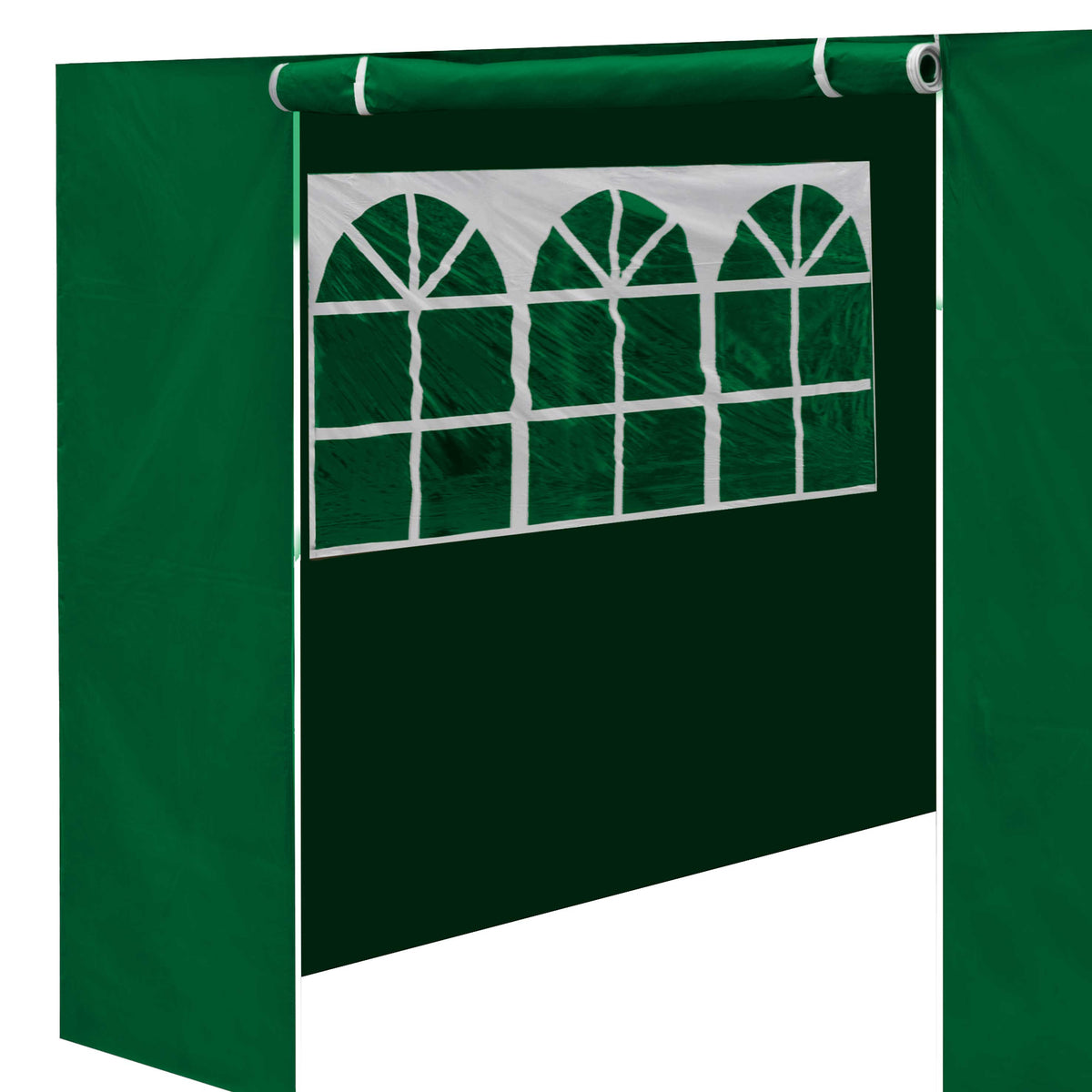 Dellonda Premium Gazebo Side Walls/Doors/Windows, 2x2m, Green (DG144) (Factory Refurbished A)