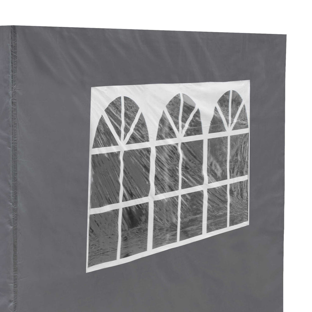 Dellonda Premium Gazebo Side Walls/Doors/Windows, 2x2m, Grey (DG145) (Factory Refurbished A)