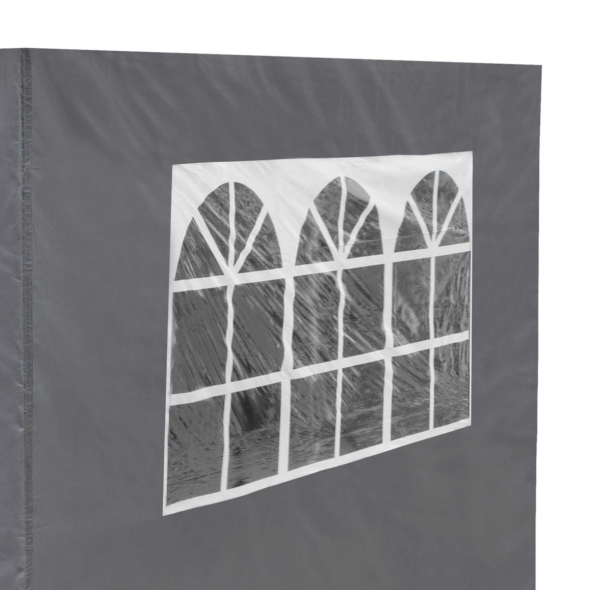 Dellonda Premium Gazebo Side Walls/Doors/Windows, 2x2m, Grey (DG145) (Factory Refurbished A)