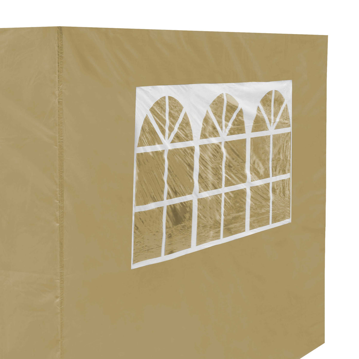 Dellonda Premium Gazebo Side Walls/Doors/Windows, 3x3m, Beige (DG146)