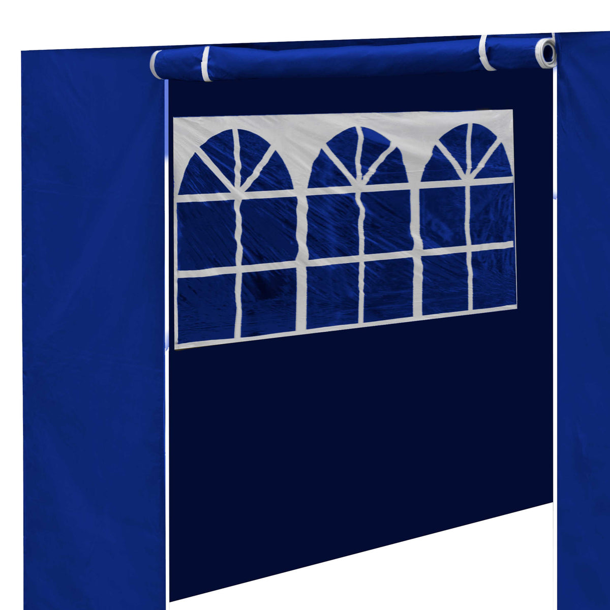 Dellonda Premium Gazebo Side Walls/Doors/Windows, 3x3m, Blue (DG147) (Factory Refurbished A)