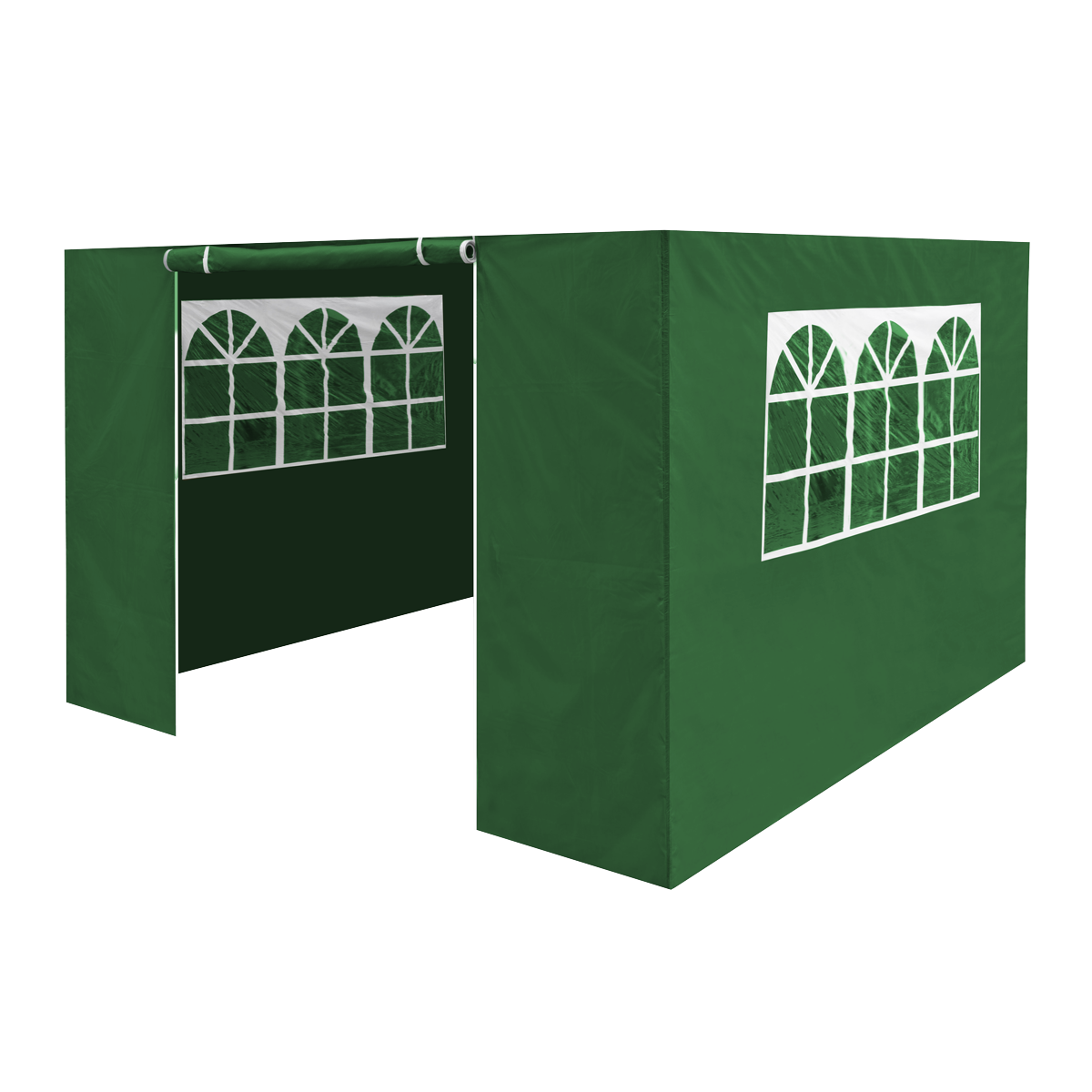 Dellonda Premium Gazebo Side Walls 3x3m Green