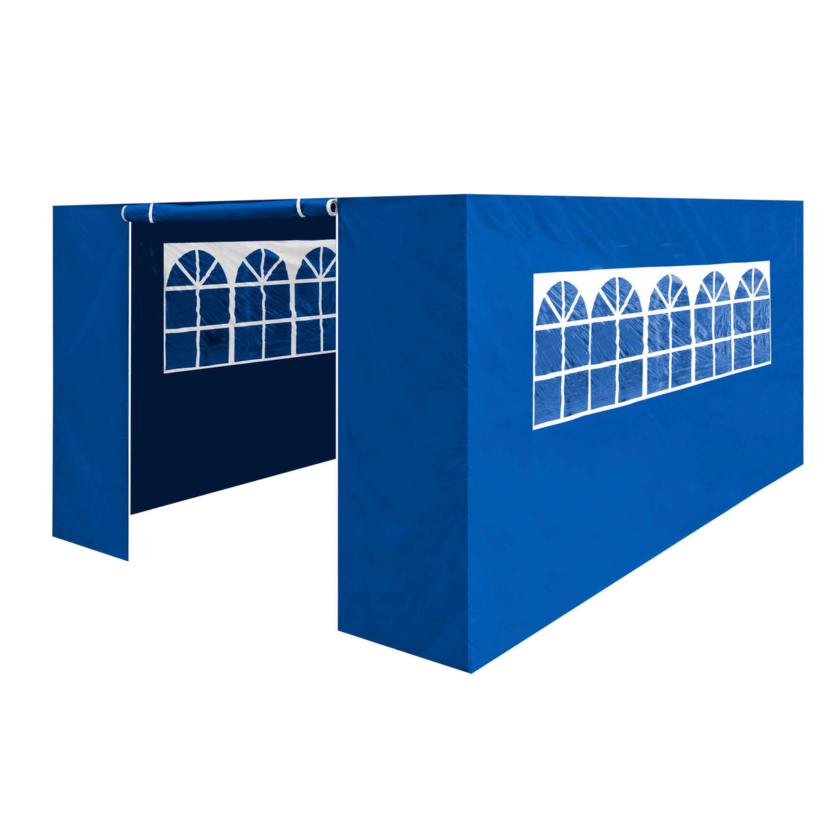Dellonda Premium Gazebo Side Walls/Doors/Windows, 3x4.5m, Blue (DG151)