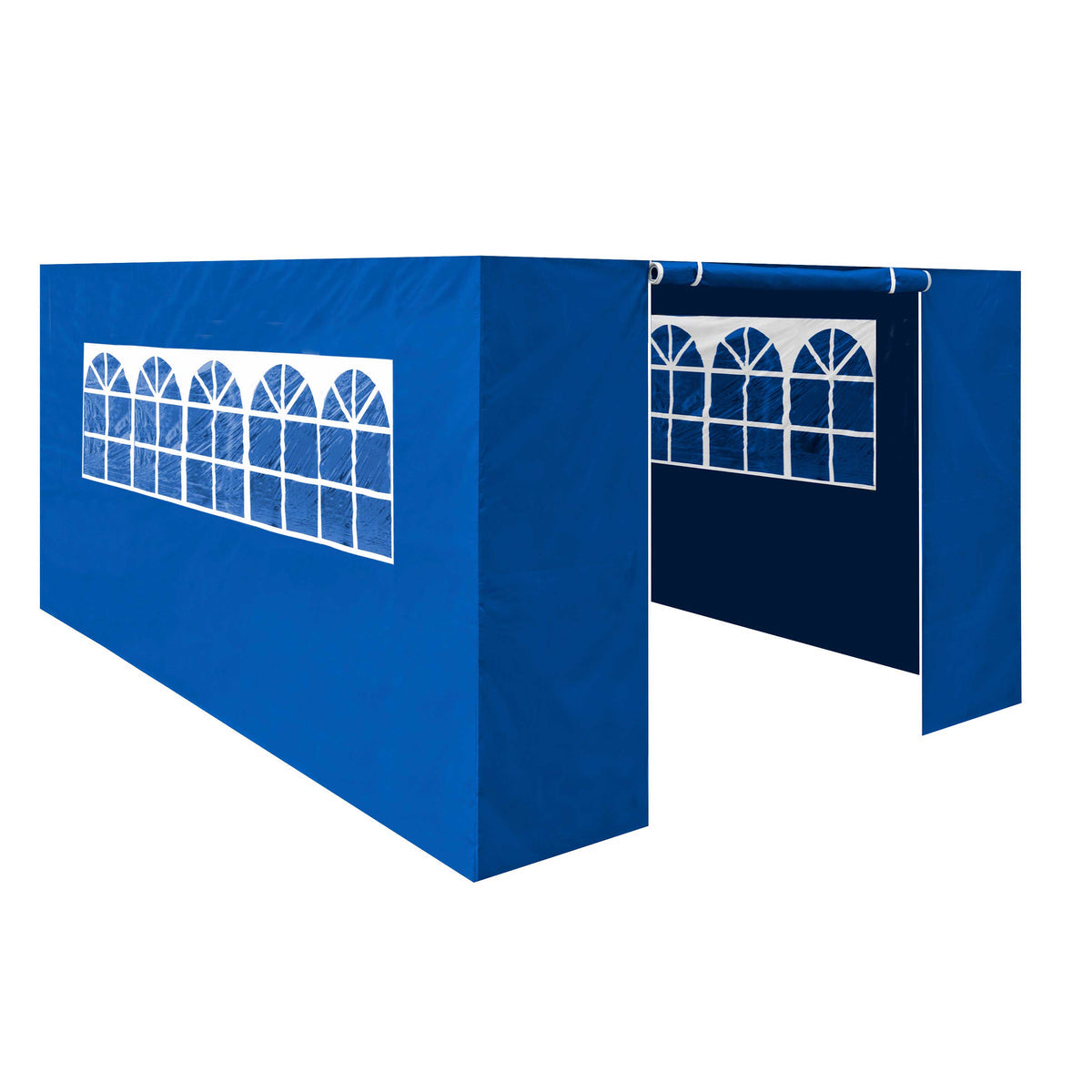 Dellonda Premium Gazebo Side Walls/Doors/Windows, 3x4.5m, Blue (DG151)