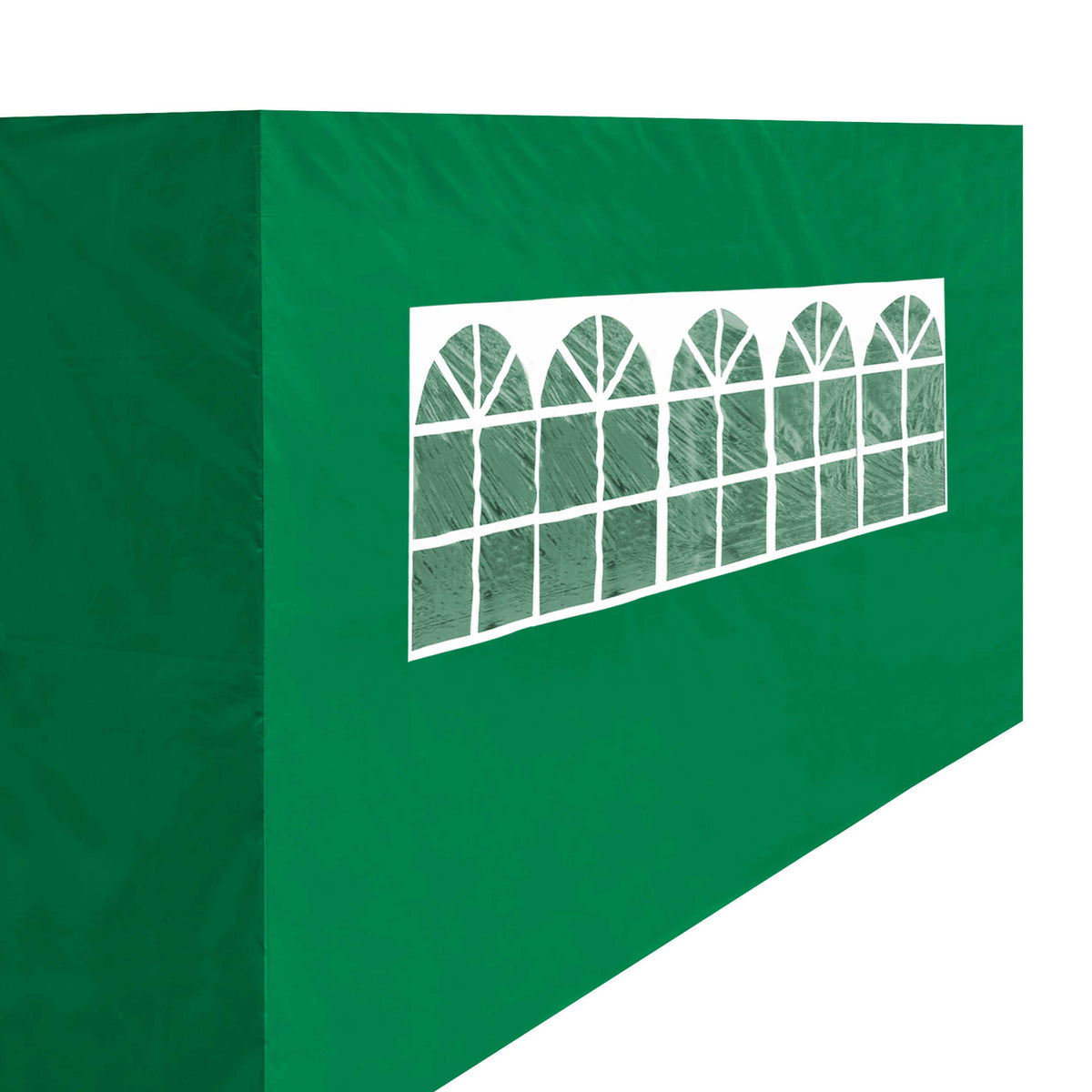 Dellonda Premium Gazebo Side Walls/Doors/Windows, 3x4.5m, Green (DG152)