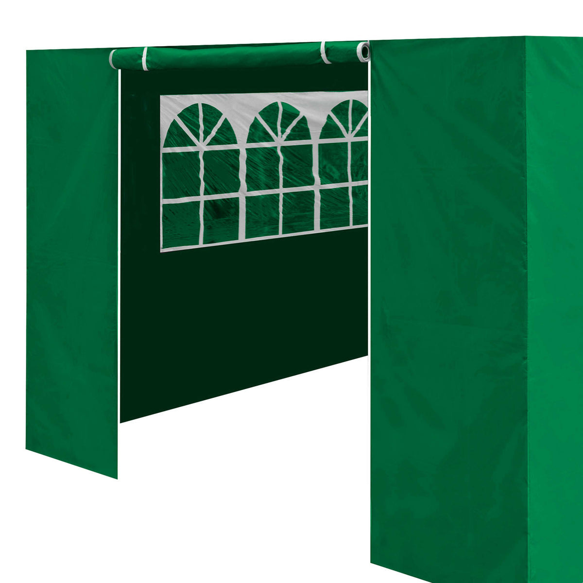 Dellonda Premium Gazebo Side Walls/Doors/Windows, 3x4.5m, Green (DG152)