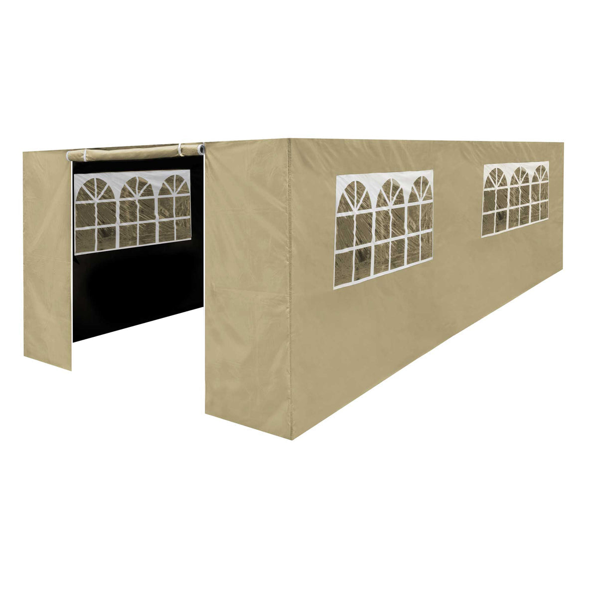 Dellonda Premium Gazebo Side Walls 3x6m Beige