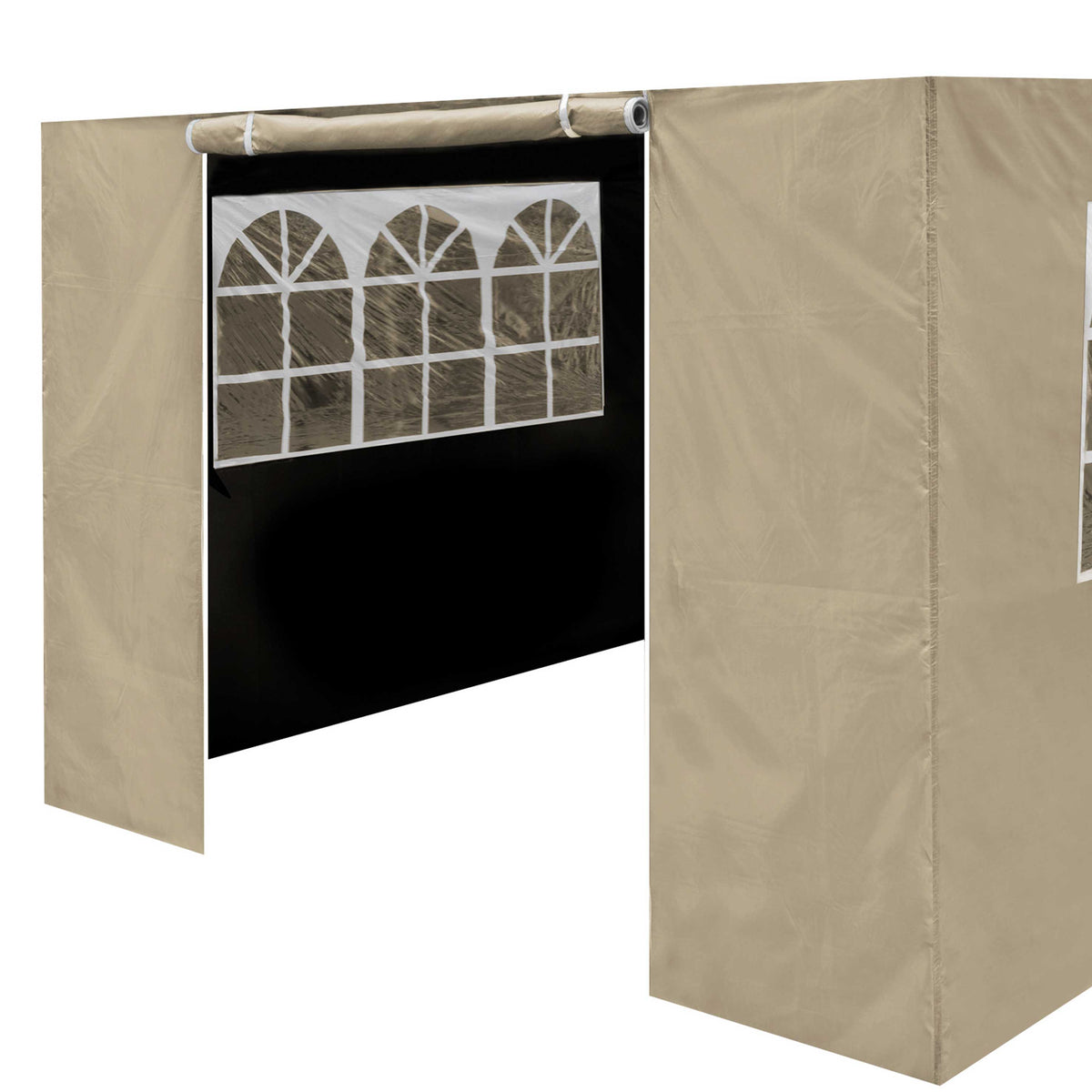Dellonda Premium Gazebo Side Walls 3x6m Beige