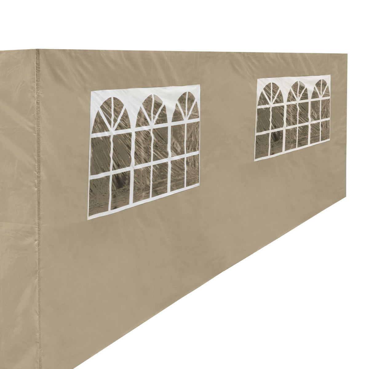 Dellonda Premium Gazebo Side Walls 3x6m Beige