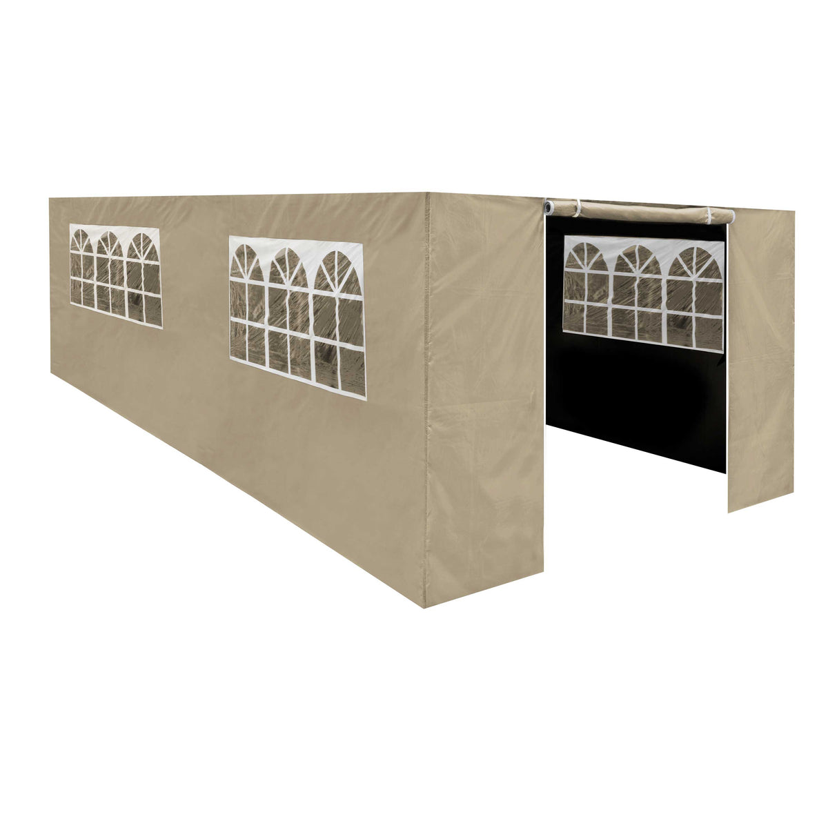 Dellonda Premium Gazebo Side Walls 3x6m Beige