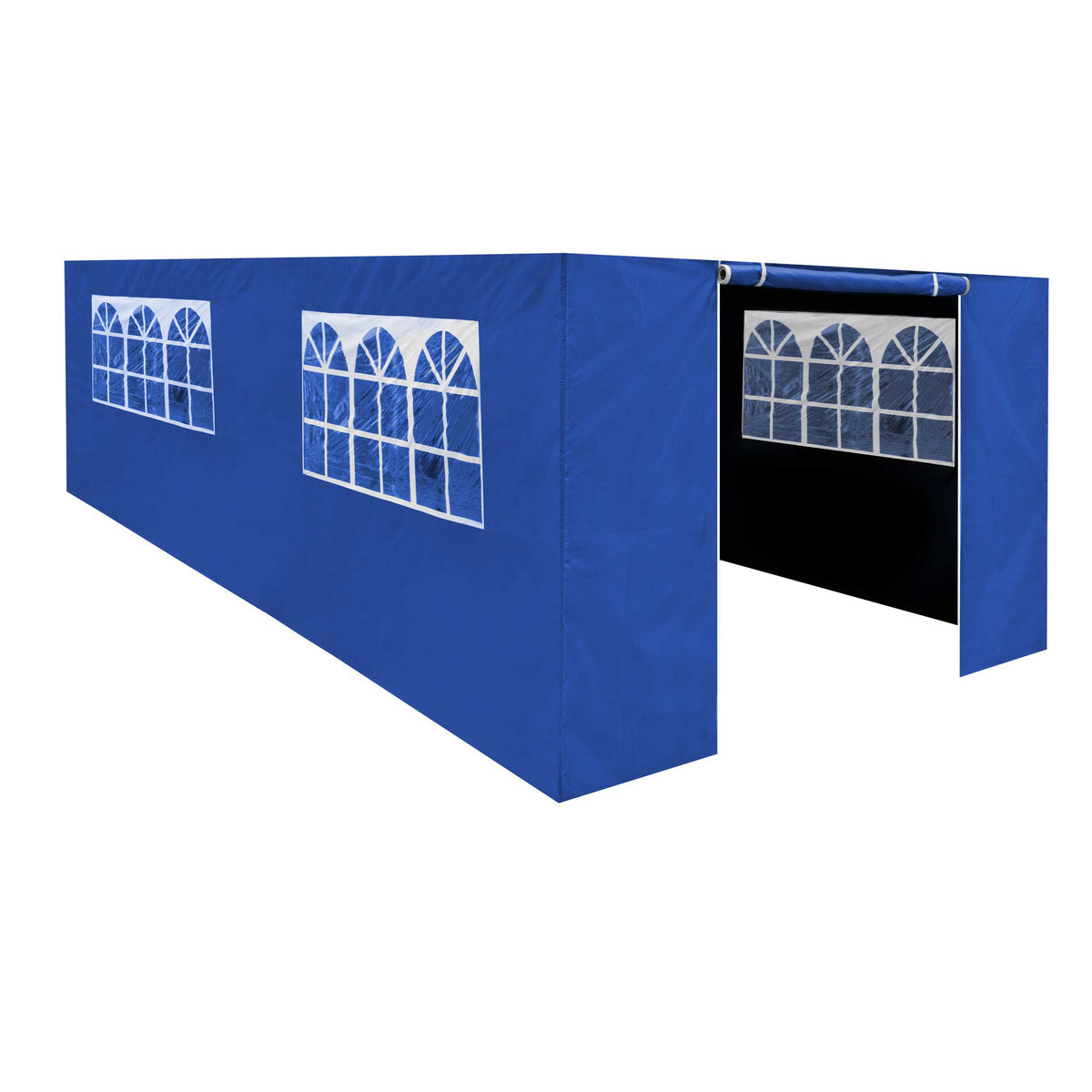 Dellonda Premium Gazebo Side Walls 3x6m Blue