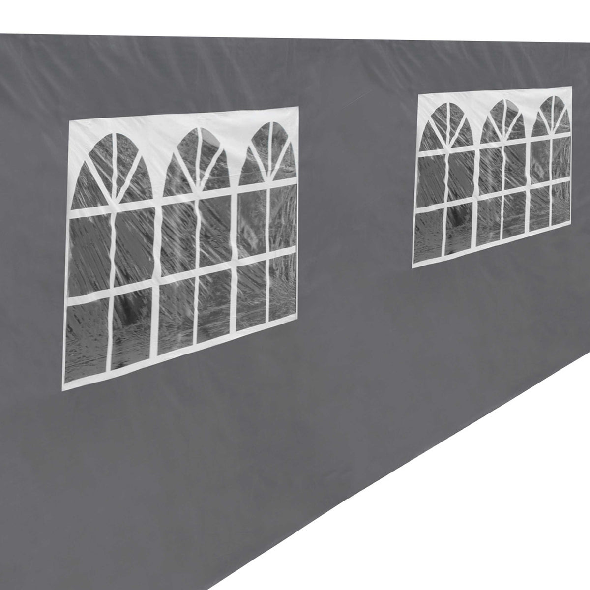 Dellonda Premium Gazebo Side Walls 3x6m Grey