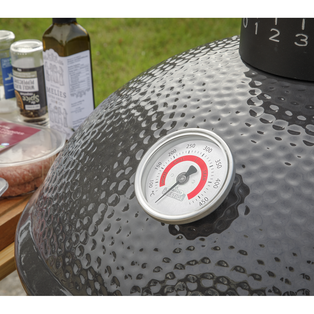 Dellonda Deluxe 16"(40cm) Ceramic Kamado Style BBQ