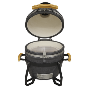 Dellonda Deluxe 16"(40cm) Ceramic Kamado Style BBQ