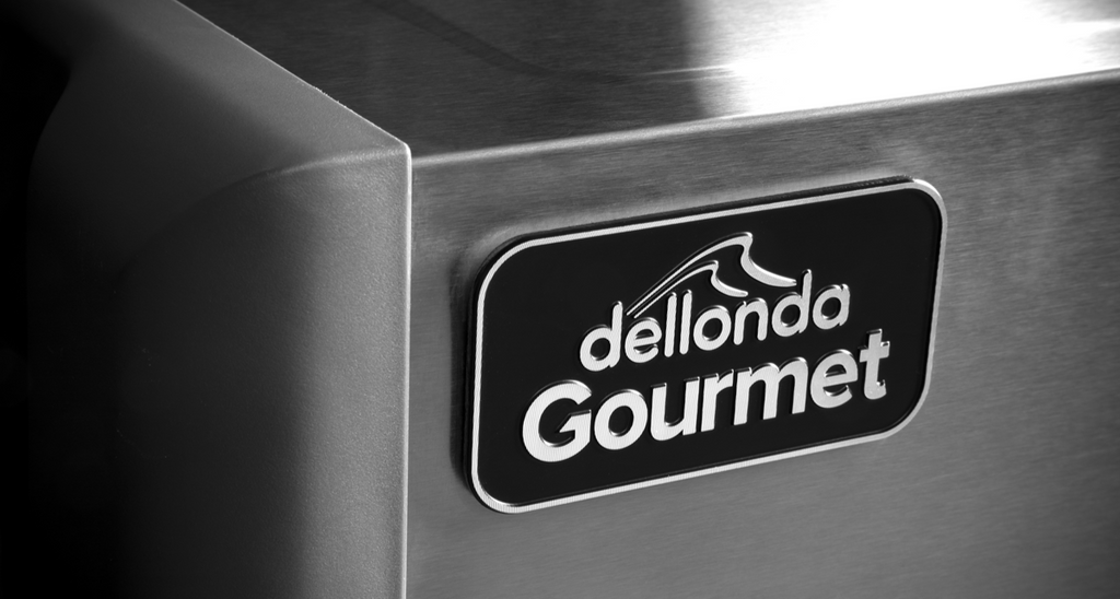 Dellonda DG16 3 Burner Deluxe Gas BBQ Grill with Piezo Ignition & Thermometer, Stainless Steel