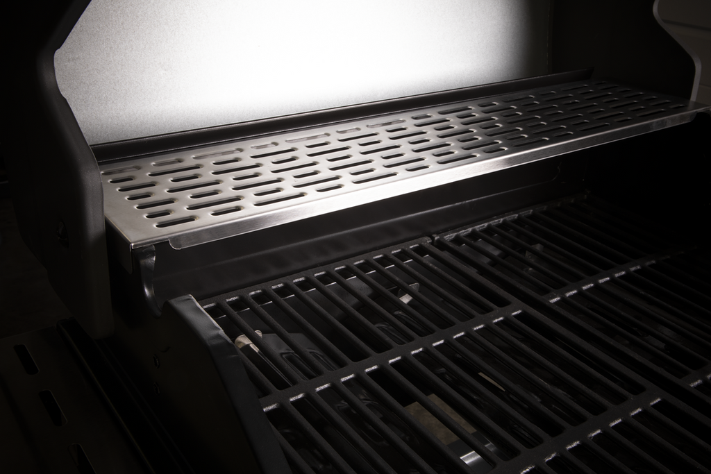 Dellonda DG16 3 Burner Deluxe Gas BBQ Grill with Piezo Ignition & Thermometer, Stainless Steel