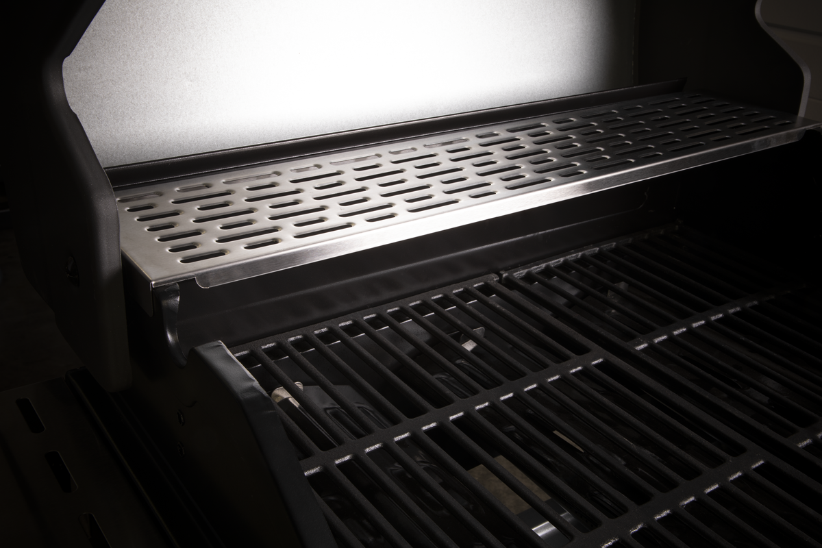 Dellonda DG16 3 Burner Deluxe Gas BBQ Grill with Piezo Ignition & Thermometer, Stainless Steel