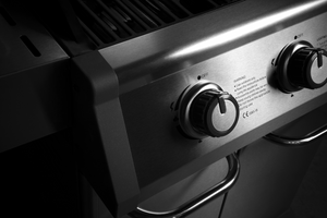 Dellonda DG16 3 Burner Deluxe Gas BBQ Grill with Piezo Ignition & Thermometer, Stainless Steel