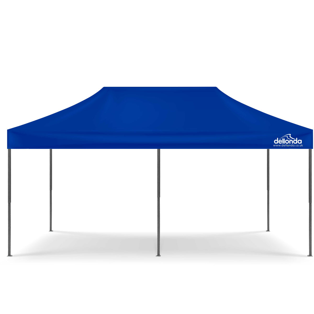 Dellonda Premium Pop-Up Gazebo & Side Walls, Water Resistant, 3x6m, Blue (DG173)