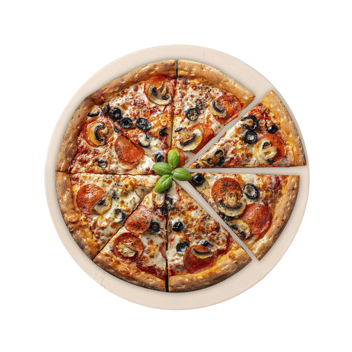 Dellonda Pizza Stone for Kamado BBQs 15"(38cm)