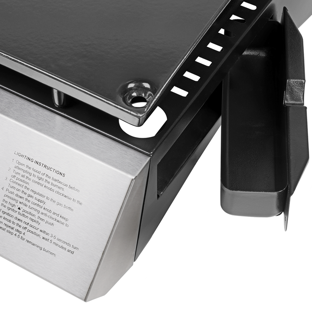 Dellonda 2 Burner Portable Gas Plancha 5kW, Stainless Steel (DG21)